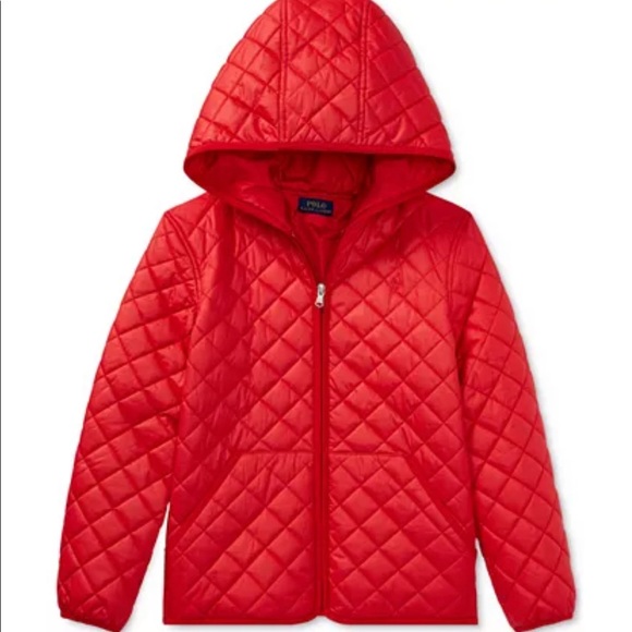 Ralph Lauren Quilted Jacket, Big Girls - Picture 1 of 7